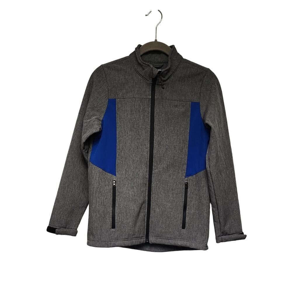 Magallan Outdoors Gray/Blue Jacket Boys Size Large